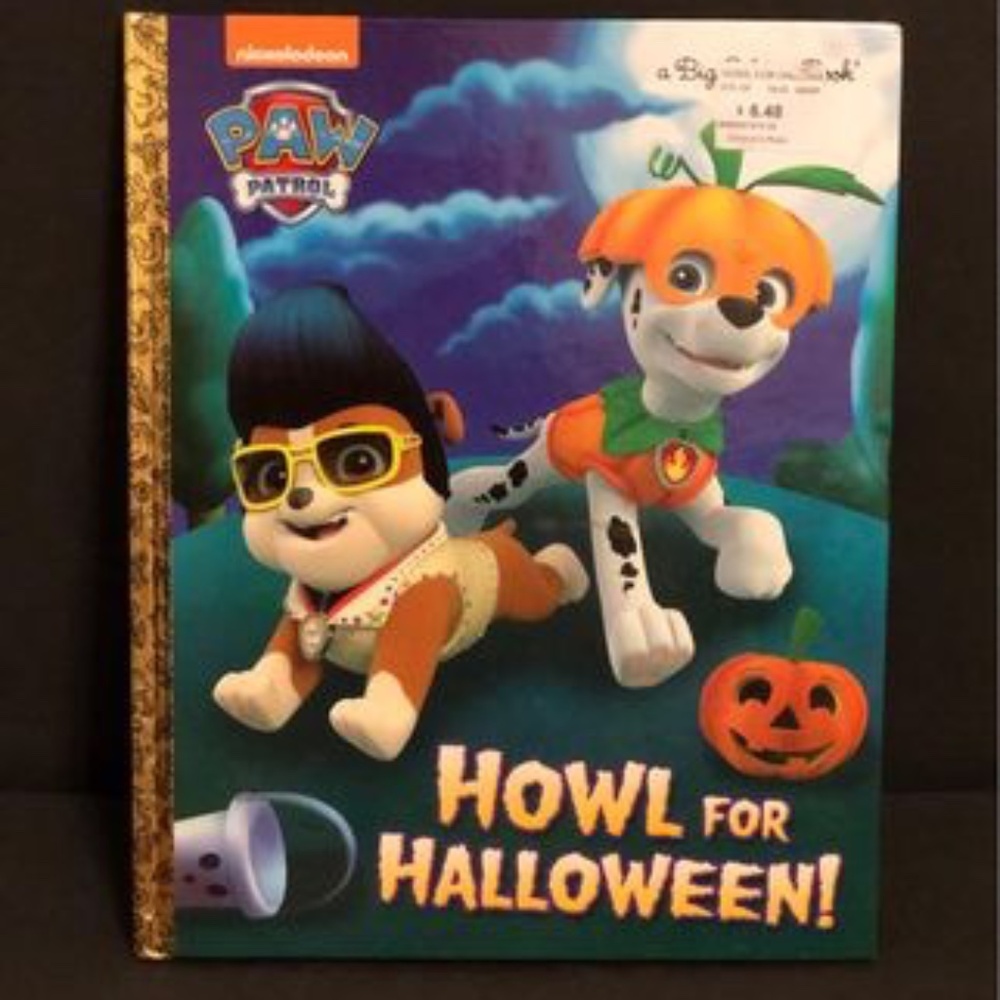 Howl for Halloween! (PAW Patrol) (Big Golden Book) NEW